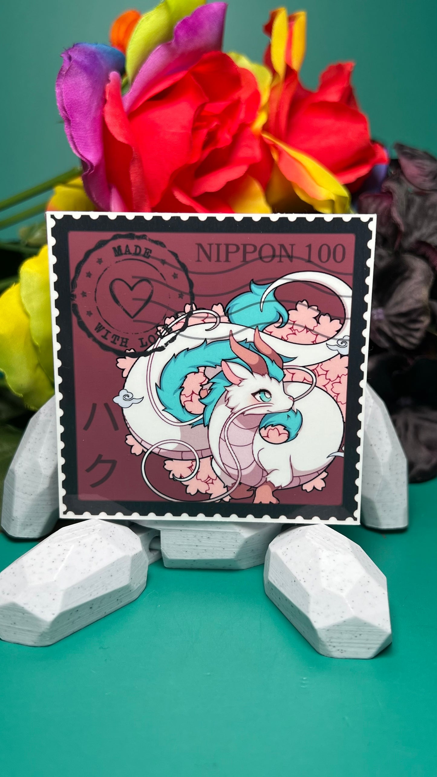 Collectible Anime Stamp Stickers - Die Cut - Fake Stamps Vol. 1