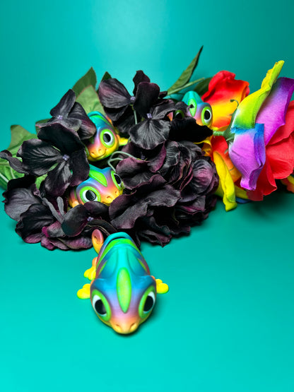 Arty - The Rainbow Chameleon  - Mythical Pets
