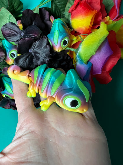 Arty - The Rainbow Chameleon  - Mythical Pets