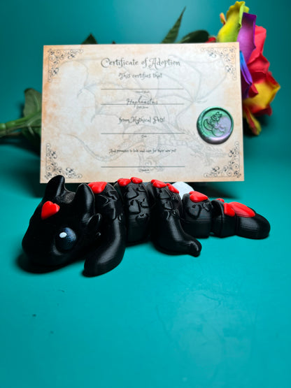 Aphrodite and Hephaestus - The Love Dragons  - Mythical Pets