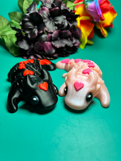 Aphrodite and Hephaestus - The Love Dragons  - Mythical Pets