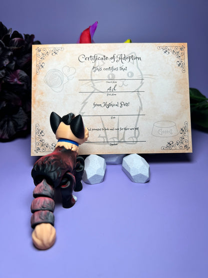 Ash - The Ember Cat - Mythical Pets