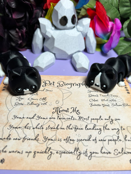 Yama and Yami - The Twincats  - Mythical Pets
