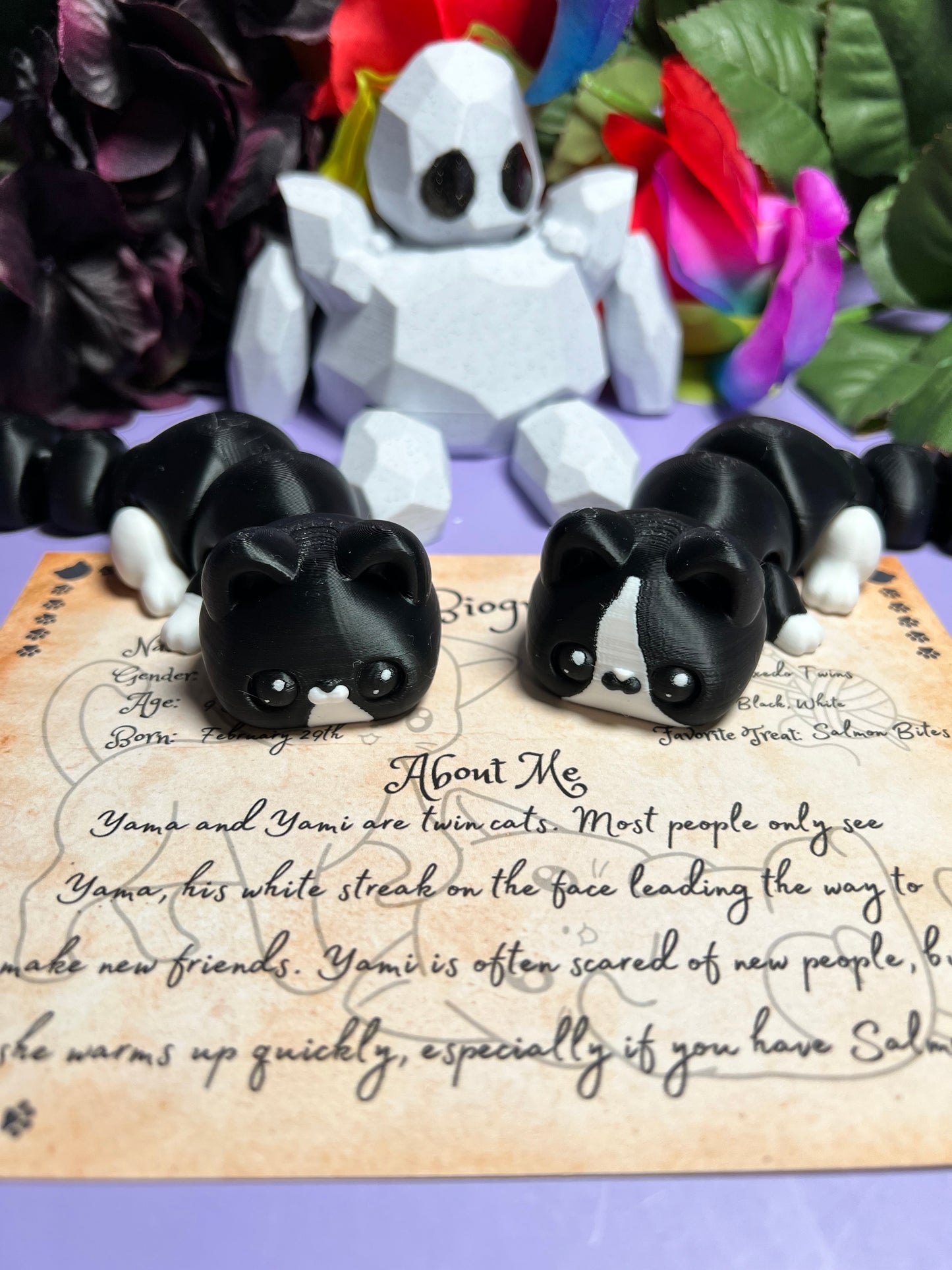 Yama and Yami - The Twincats  - Mythical Pets