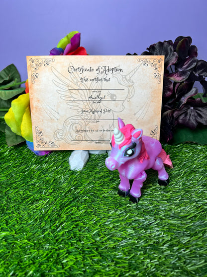 Amethyst - The Social Unicorn - Mythical Pets