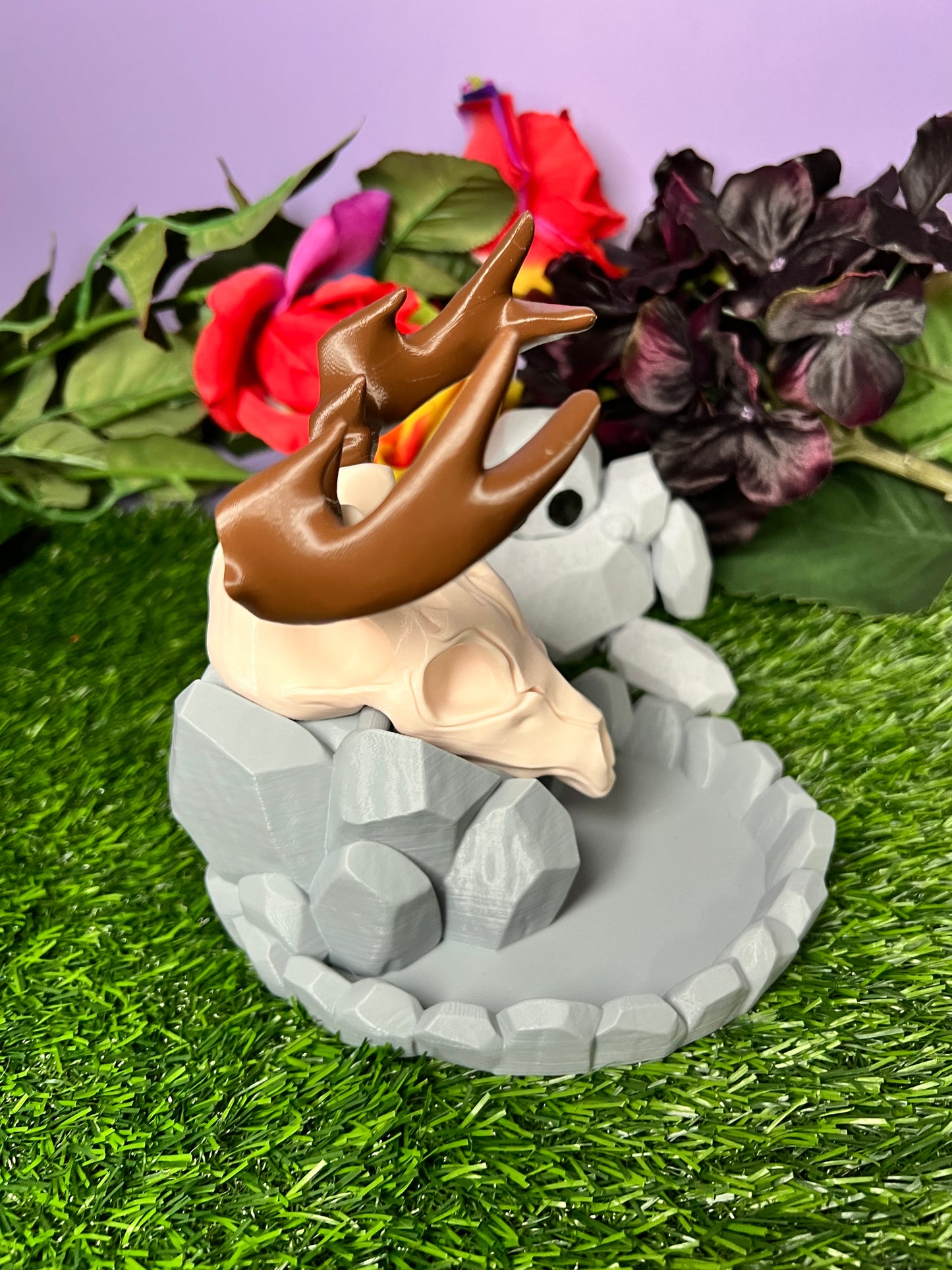 Deer Skull Dice Tower