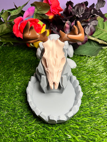 Deer Skull Dice Tower