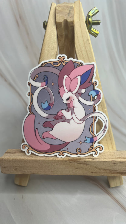 Mirror Eeveelutions - Die Cut Stickers