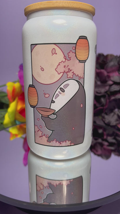 Ghibli Portraits A 16oz Can - Stainless Steel Sublimated