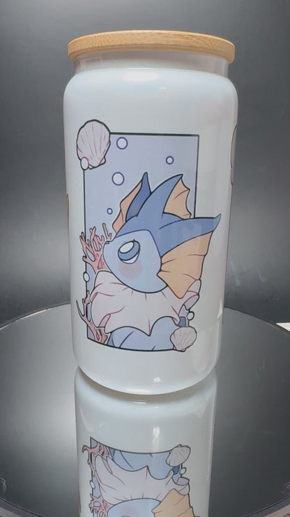 Eevee Portraits B 16oz Can - Stainless Steel Sublimated