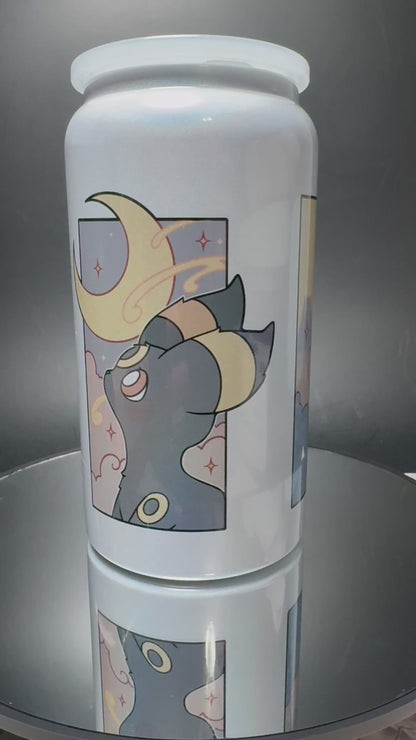 Eevee Portraits C 16oz Can - Stainless Steel Sublimated