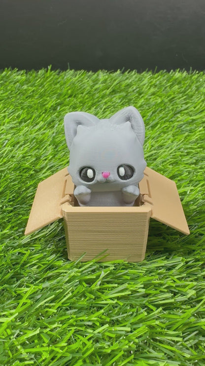 Box Animals - Fidget Clicker - Cat and Bunny