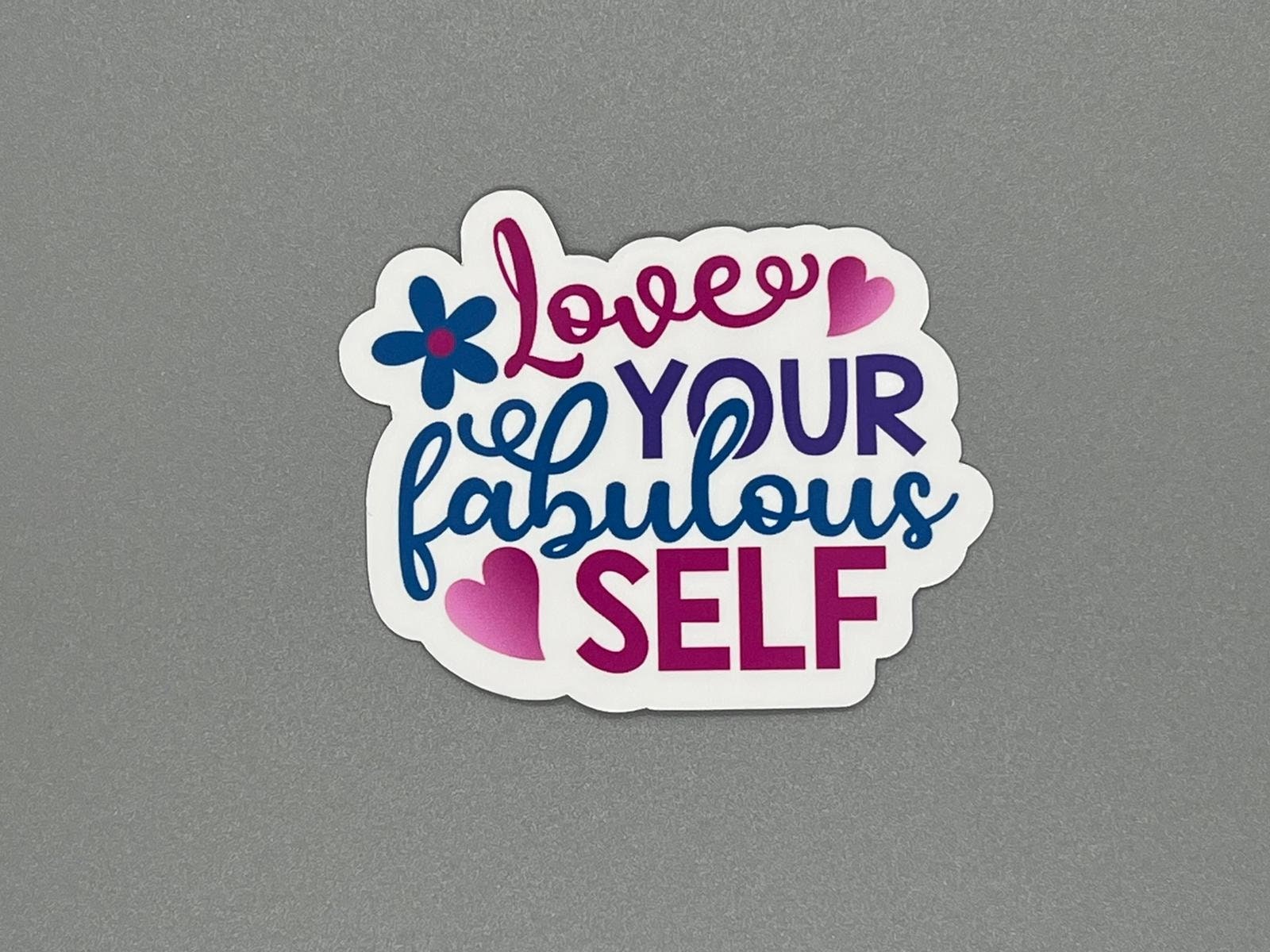 Motivational Messages Stickers - Inspirational Phrases on Vinyl Stickers - Waterproof Weatherproof UV Resistant Laminated