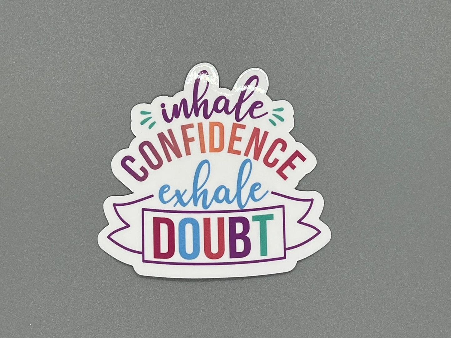 Motivational Messages Stickers - Inspirational Phrases on Vinyl Stickers - Waterproof Weatherproof UV Resistant Laminated