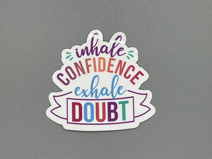 Motivational Messages Stickers - Inspirational Phrases on Vinyl Stickers - Waterproof Weatherproof UV Resistant Laminated