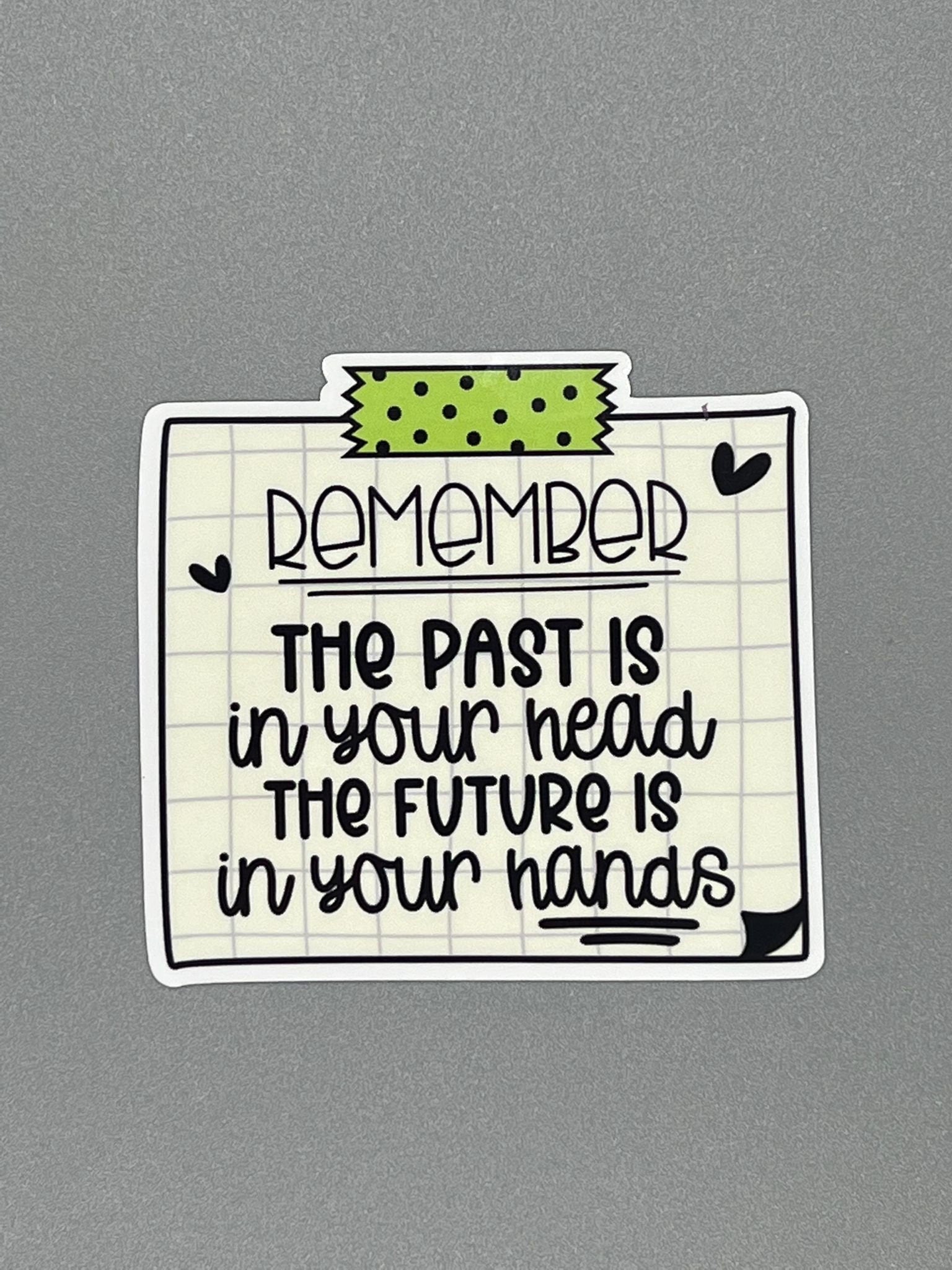 Reminder Note Motivational Stickers - Happy Sticky Note Messages - Self Care Reminders - Bottles, Calendars, Notebooks, Folders!