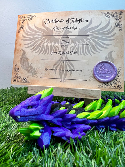 Lumi - The Mythical Mirage Dragon - Adoptable Articulated Animals